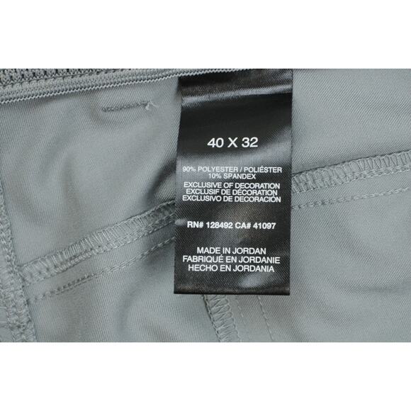 Greg Norman Pants Mens 40 x 32 Gray Stretch Golf Performance - Picture 3 of 6